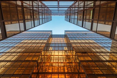 modern building abstract bcakground