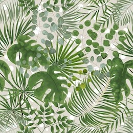 seamless pattern of green leaves. green tropical background in watercolor style. vector natural, botanical, elegant pattern.
save background design with forest green herbs, leaves, fern.