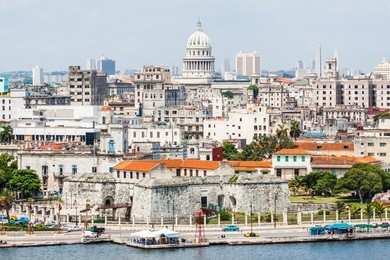 the city of havana including the old town and several iconic buildings