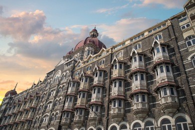 hotel taj mahal in mumbai. india