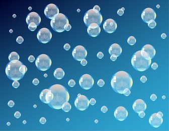 soap bubbles background