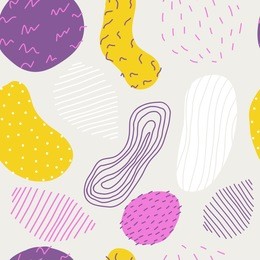 seamless pattern with brush strokes in fresh pastel colors. abstract brushstroke background, colorful patter. 