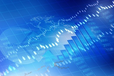 stock exchange graph