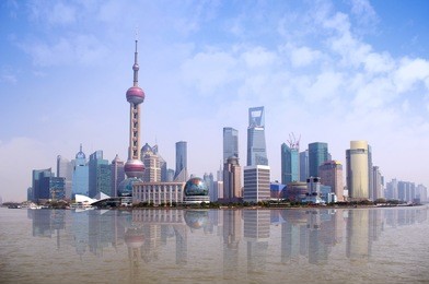 2012 shanghai skyline