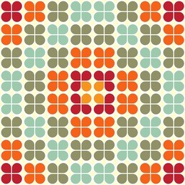 seamless geometric pattern tile