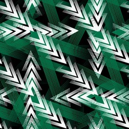 abstract geometric seamless pattern. fashion style design print triangle. with vertical fading lines, tracks, halftone stripes. extreme sport style illustration. trendy urban colorful backdrop. 
