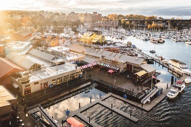photo of granville island in vancouver, canada