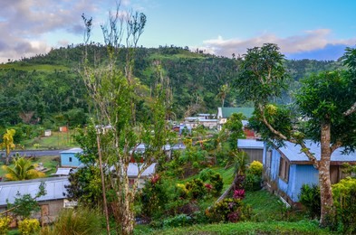 rokovuaka village in viti levu island, fiji