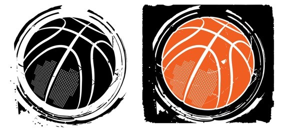 basketball design- vector illustration for t-shirt
