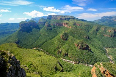 three rondawels viewpoint in the blyde river canyon, south africa