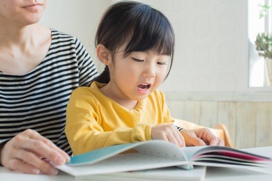 asian parent reading books