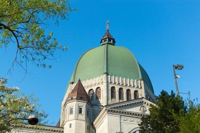 saint joseph's oratory of mount royal located in montreal is canada's largest church 