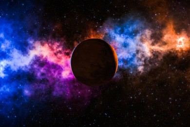 high definition star field background. colorful night space stars glowing. universe filled with stars, nebula and galaxy.