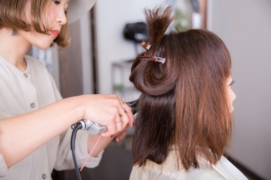 cut model of the woman