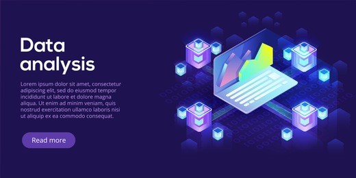 hosting server isometric vector illustration. abstract 3d datacenter or data center room background. network mainframe infrastructure website header layout. computer storage or farming workstation.