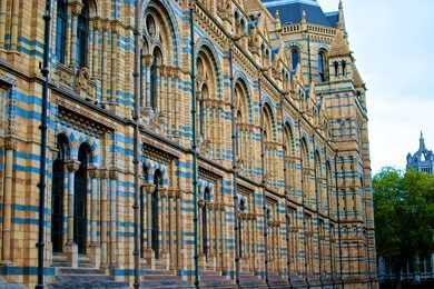 museum of natural history of london, architecture