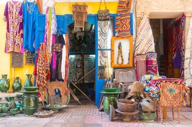 medina district of essaouira in morocco