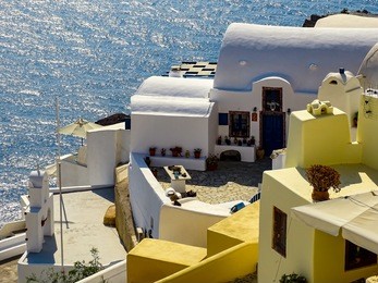 imerovigli village in santorini