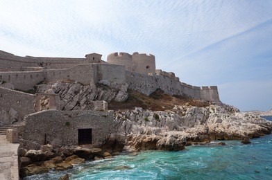 chateau d'if near marseille, france