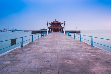 qingdao city landscape, shandong province, china