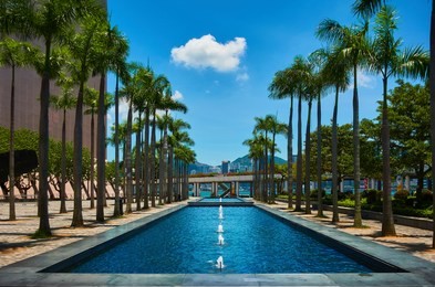     hong kong - june 1, 2018 : sunshing in tsim sha tsui