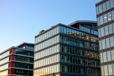 modern office building
