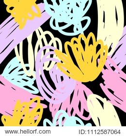 abstract pastel colored seamless pattern. modern swatch paint for birthday card, kids party invitation, wallpaper, holiday wrapping paper, shop sale poster, bag print, t shirt, workshop advertising.