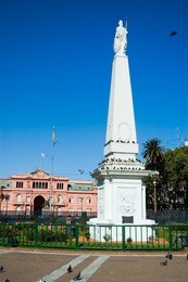 pink house, official house of the president of argentina.