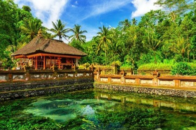 tirta empul temple. bali, indonesia.