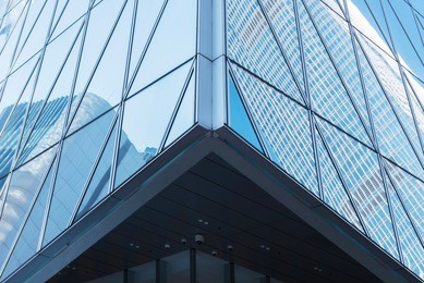 modern building abstract background pattern