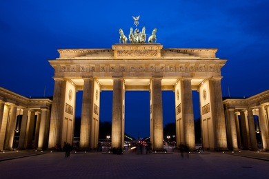 brandenburg gate, berlin, germany