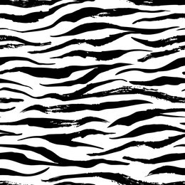 zebra. the seamless animal skin pattern for your designs. abstract hand drawn repeat background. can be used for paper, branding, packaging, fabric, decor, posters, cards, etc.