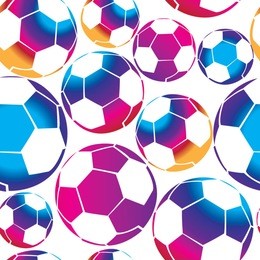football seamless pattern
