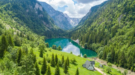 susicko lake in montenegro