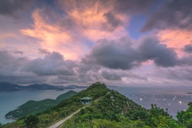 sunset at lamma island