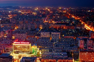 beijing cityscape