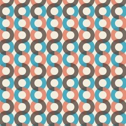 retro abstract seamless pattern