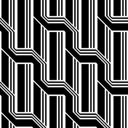 design seamless monochrome zigzag pattern. abstract background. vector art