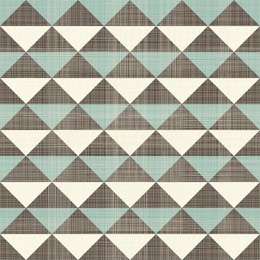 retro geometric triangles seamless pattern