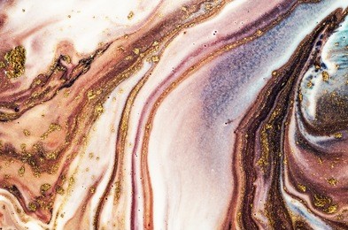 coral colors with golden powder. mixed paints. contemporary art. marble beautiful pattern. fashion rich texture. art&gold. trendy background. magic art.