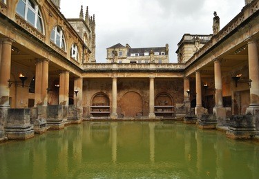 roman baths - bath, somerset, united kingdom - september 2015