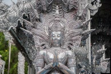 silver chapel, silver chapel from thailand country