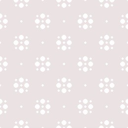 raster polka dot seamless pattern in neutral pastel colors, pale pink and white. simple abstract dotted texture. subtle background with circles. minimalist floral design for decoration, cloth, textile