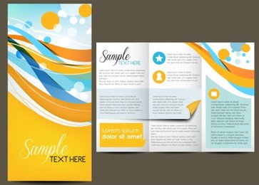 business design, brochure