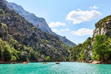 st croix lake, les gorges du verdon, provence, france