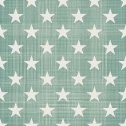 seamless stars pattern in retro blue