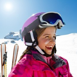 ski, skiing, winter, snow and sun