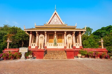 wat phnom or mountain pagoda is a buddhist temple located in phnom penh in cambodia