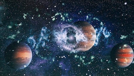 galaxy - elements of this image furnished by nasa