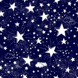 space galaxy constellation seamless pattern print could be used for textile, zodiac star yoga mat, phone case